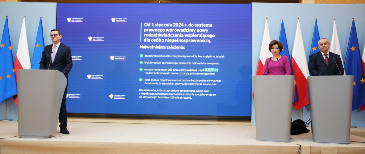 Nowe świadczenie wspierające dla osób z niepełnosprawnością od 1 stycznia 2024 roku