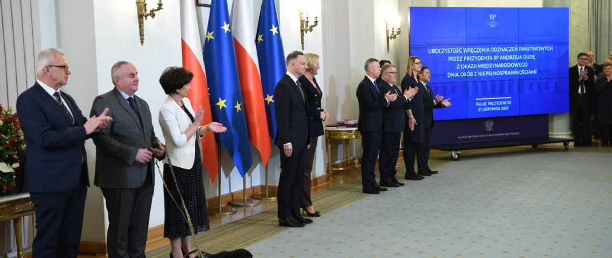 Odznaczenia z okazji Międzynarodowego Dnia Osób Niepełnosprawnych